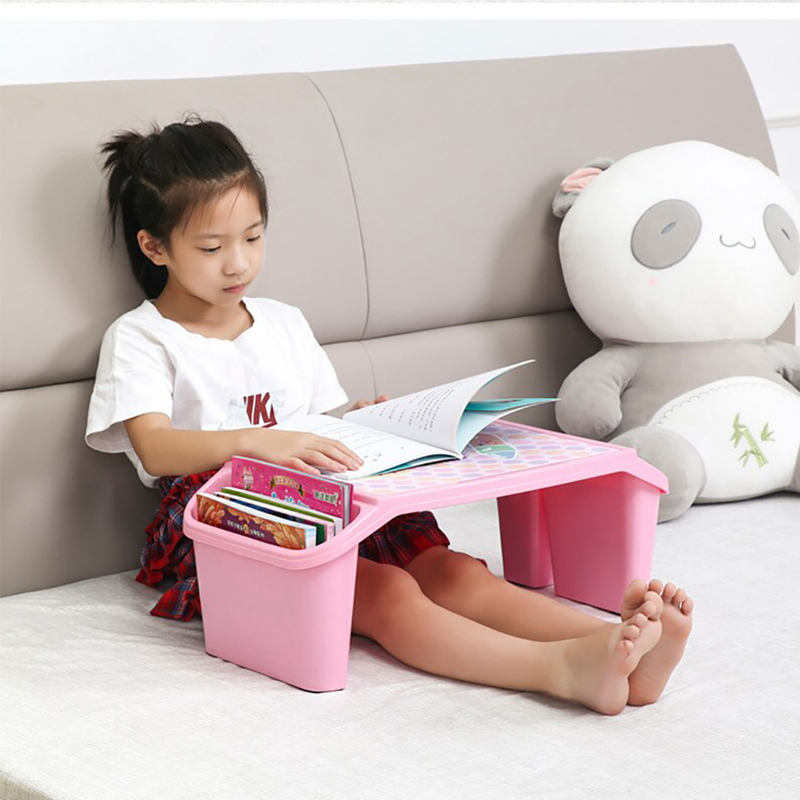 Children's Study Table Baby Snack Table Storage Box, Writing Plastic Table